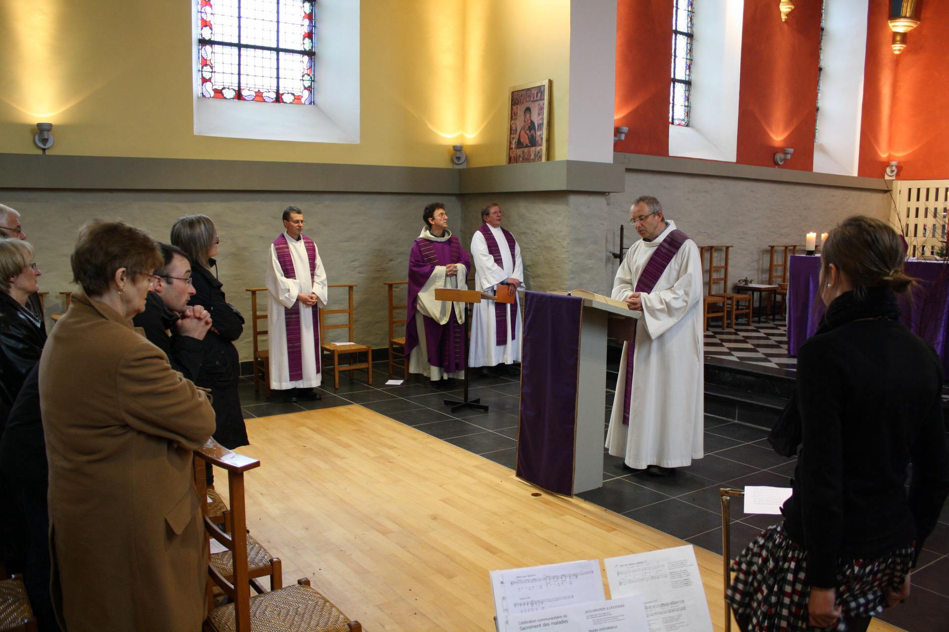 Célébration communautaire du sacrement des malades